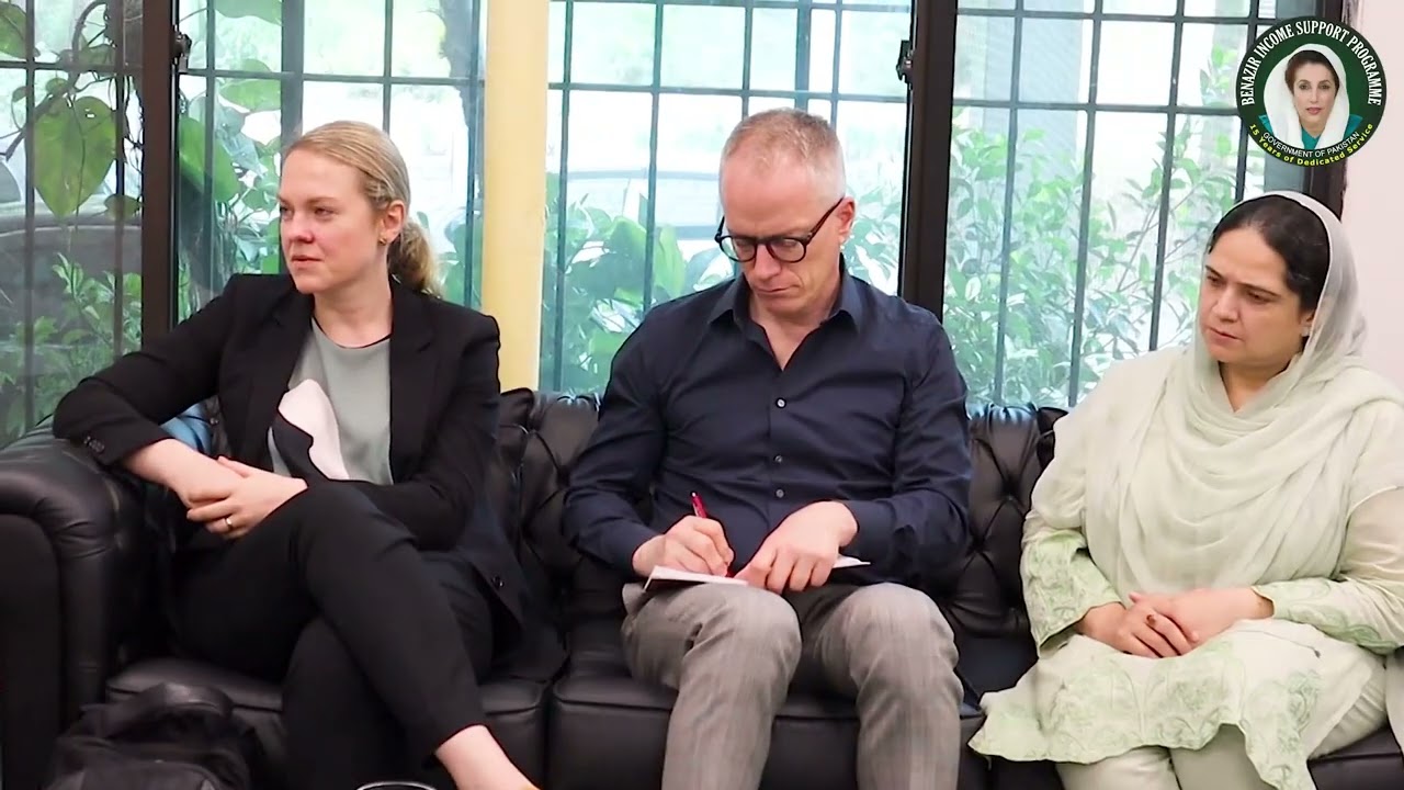 Chairperson of the BISP, welcomed the KfW Development Bank mission, at BISP Headquarters today.