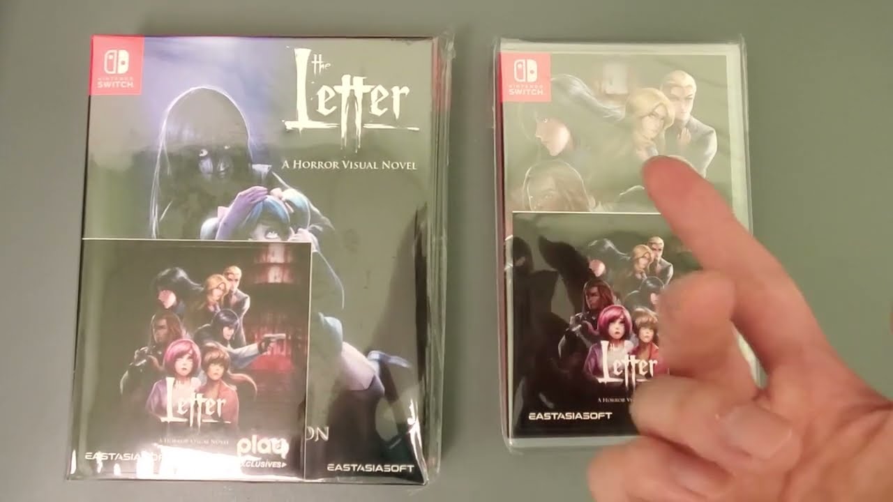 Kintips Boxing The Letter A Horror visual novel Limited Edition IMPORT Yangyang Nintendo Switch