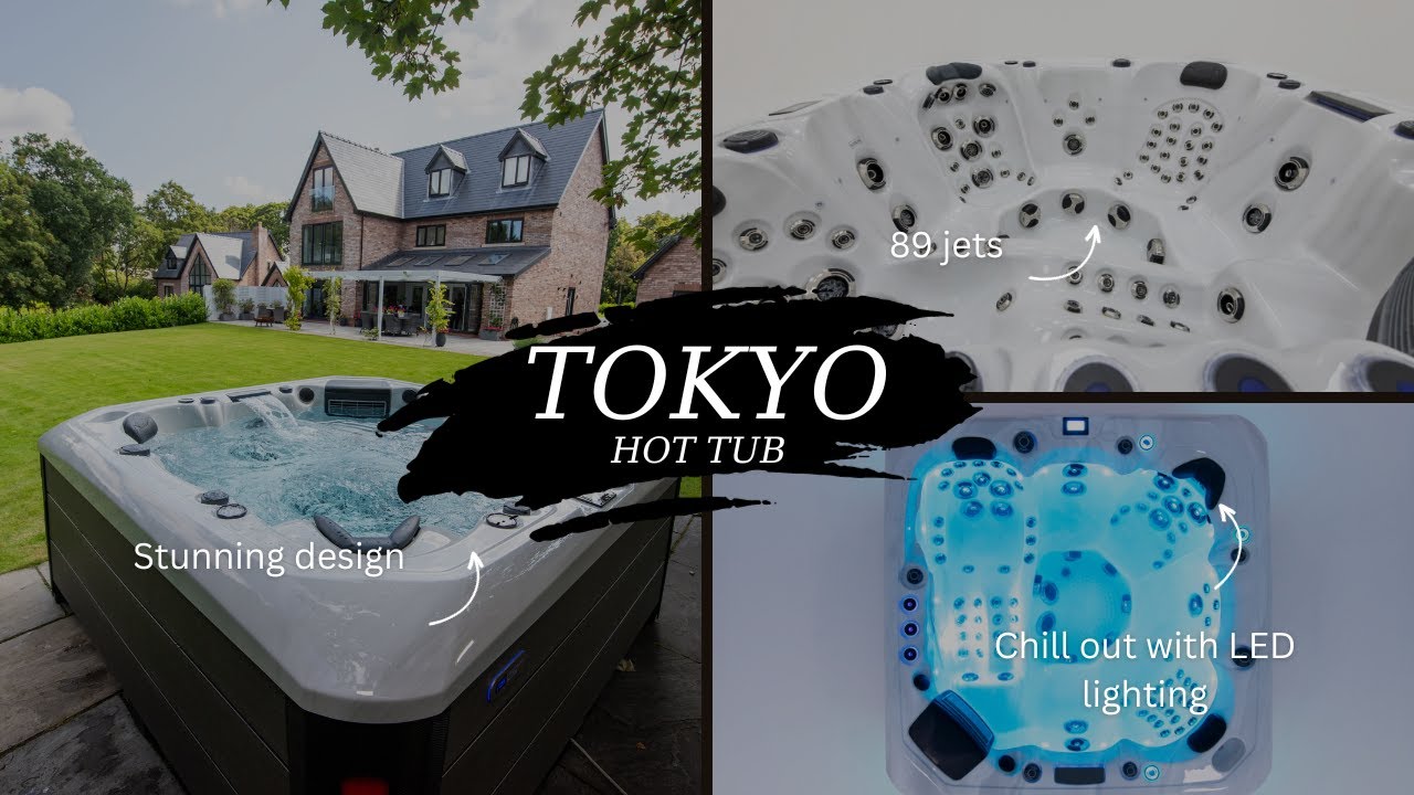 Take a closer look at the Tokyo hot tub from Platinum Spas - YouTube