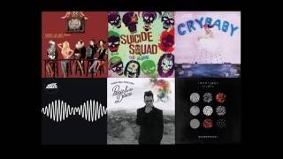 Video thumbnail of "Twenty One Pilots- HEATHENS MEGAMIX (Panic! At the disco, Melanie, Arctic Monkeys)"