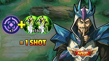 KHALEED NEW ONE SHOT BUILD & EMBLEM!!💀 | THIS DAMAGE SHOULD BE ILLEGAL! (100% BROKEN) - MLBB