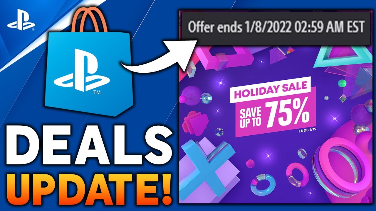 PSN Holiday Sale 2021 Deals UPDATE to Know About! Great Physical PS4