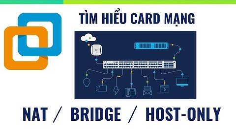 Các loại Card mạng ảo trong VMware Workstation: NAT, Bridge, Host only