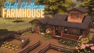 Cozy Farmhouse for a Single Sim || Sims 4 Speed Build || No CC
