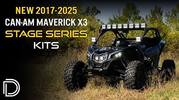 Dominate Trails with 6 New Stage Series LED Kits for the Maverick X3! | Diode Dynamics