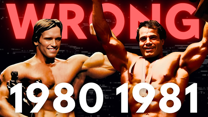 When the Wrong Man Wins Mr Olympia (1980 and 1981)