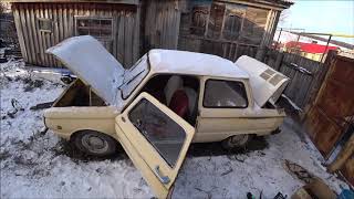 картинка: МОНСТР ОЖИЛ  ЗАЗ -968  оживление после простоя.