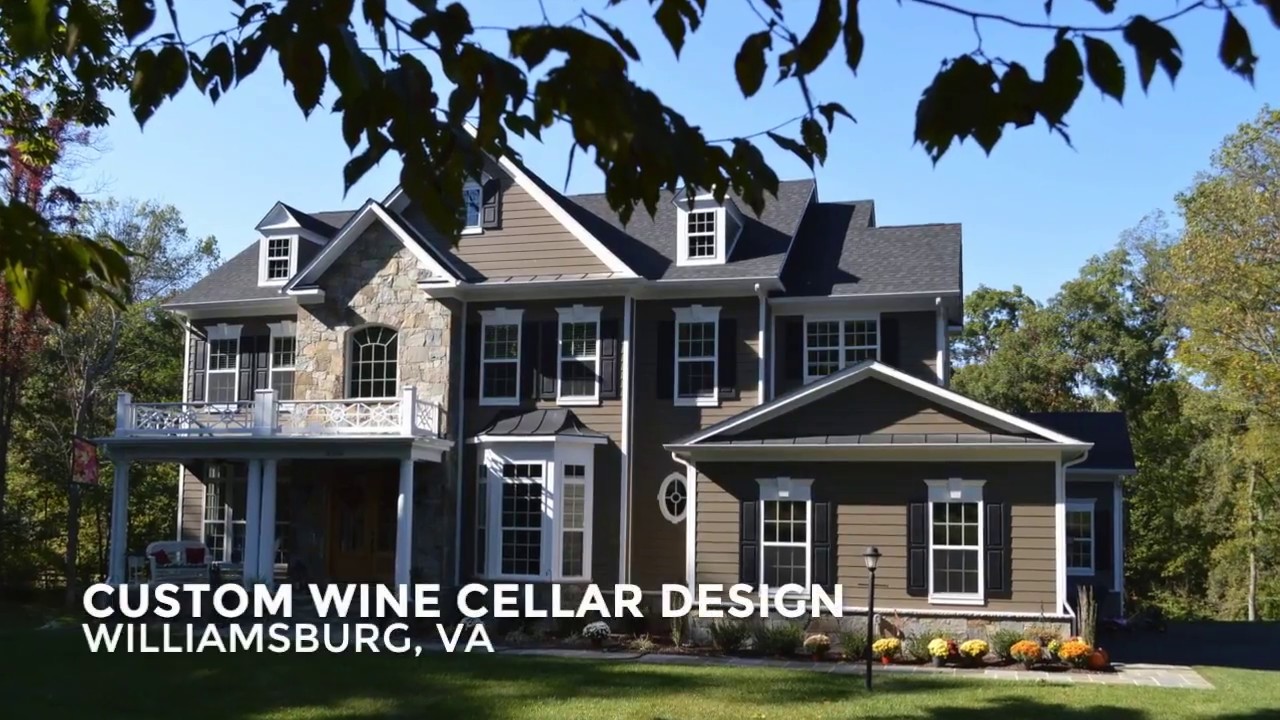Custom Wine Cellar Design Williamsburg, VA YouTube