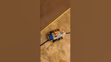 ATMEGA328P Line Tracking Car with Ultrasonic Sensor