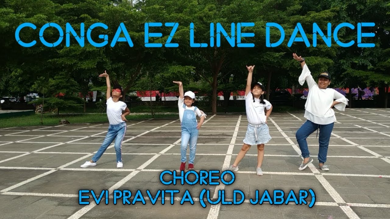 Conga EZ Line Dance (Demo) YouTube
