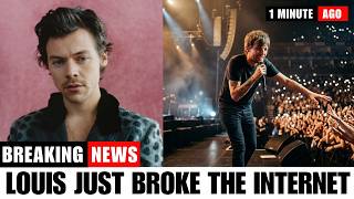 What Louis Just Did At His Sold-Out Show Has Directioners In Full Meltdown