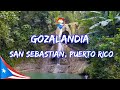 Gozalandia waterfall in san sebastian puerto rico