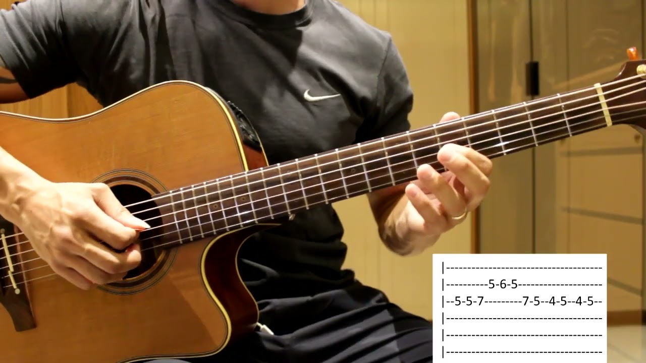 Olho Marrom - Luan Santana Aula Solo Violão (como tocar)