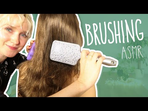 ASMR Brushing & Massage für 1000 Community Likes 🥳 (geflüsterte Kopfmassage & ASMR Brushing)