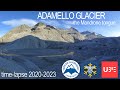 Timelapse evolution of the adamellomandrone glacier 20202023