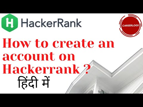 How to create an account on Hackerrank?sign up hackerrank |hackerrank पर अकाउंट कैसे बनाये,हिंदी में