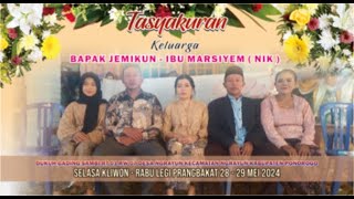 LIVE | SENI TAYUB TRI MANUNGGAL DUSUN SAMBI NGRAYUN  II TASYAKURAN BAPAK JEMIKUN IBU MARSIYEM (NIK).