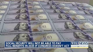 Social Security will not be able to pay full benefits in 2035 if Congress doesn’t act