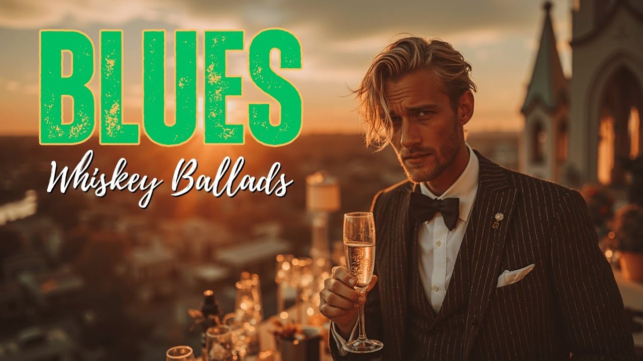 Музыка ночного блюз-бара ~ Медленные блюзовые баллады и Виски атмосфера для расслабления