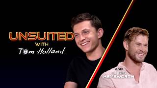 Spider-Man: Far From Home - Unsuited with Tom Holland \& Chris Hemsworth \\