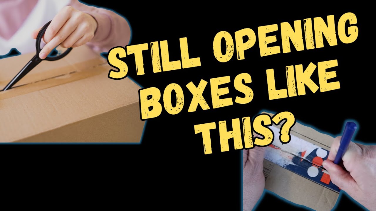 Opening boxes Best Tools for the Job? Are keys, pens. screwdrivers or knives best to open