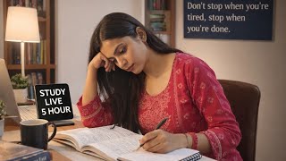 Study live with me l UPSC l BPSC l EXAM l NEET l JEE l 10th l 12th l
