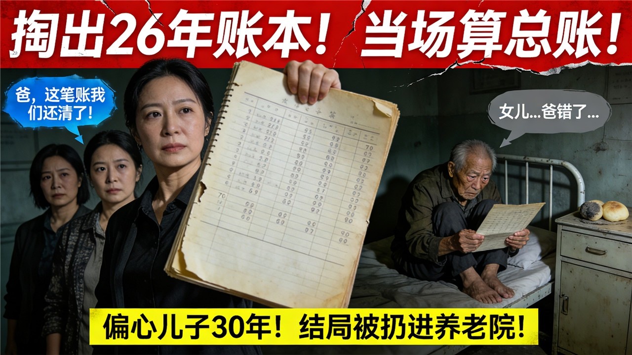 78岁老人瘫痪在床407天儿子只来过两次，三个女儿从没来过，不是不想来是不敢来因为怕忍不住问出那句憋了20年的话。