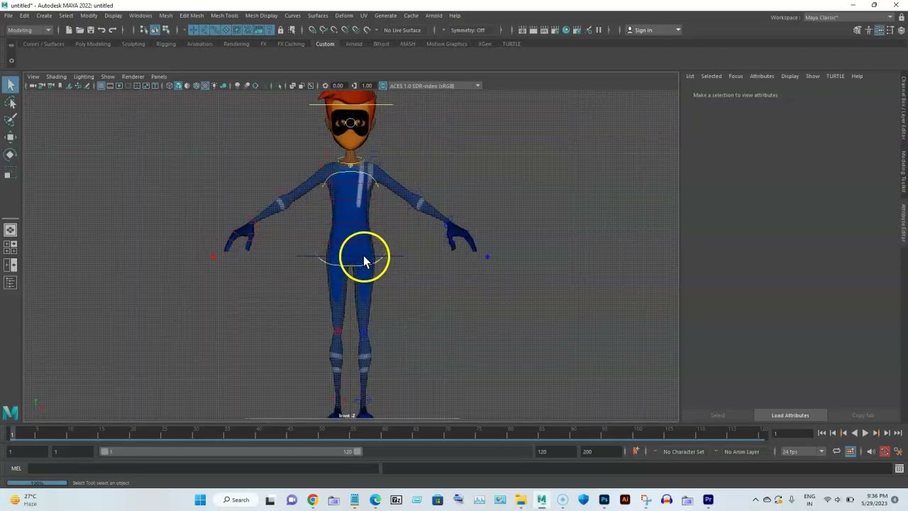 How to Reference Character in Maya 2022
