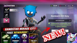 New Code 🔥Gangstar Mirage City Redeem Code 🔥 | How to Apply Redeem Code in Gangstar Mirage City
