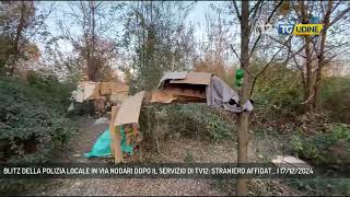 Blitz Della Polizia Locale In Via Nodari Dopo Il Servizio Di Tv12 Straniero Affidat... 17122024