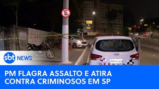 Polícia prende dois criminosos em São Paulo |#SBTNewsnaTV(26/04/24)
