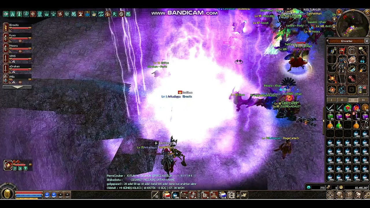 Metin2 Tr Bıçakçı lEroxXx Ezel Savaşları 3