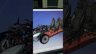 Tesla model Y car CAD model.#automotive #teslamodely #cad #catiav5 #car