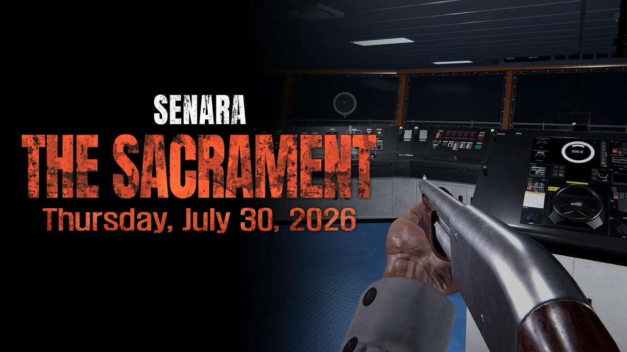SENARA : The Sacrament prendra la mer le 30 juillet sur PC