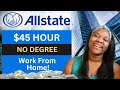And They Payin $1,827 A WEEEK😮| Allstate Online Jobs | Work From Home Jobs 2023| Work FROM HOME JOBS