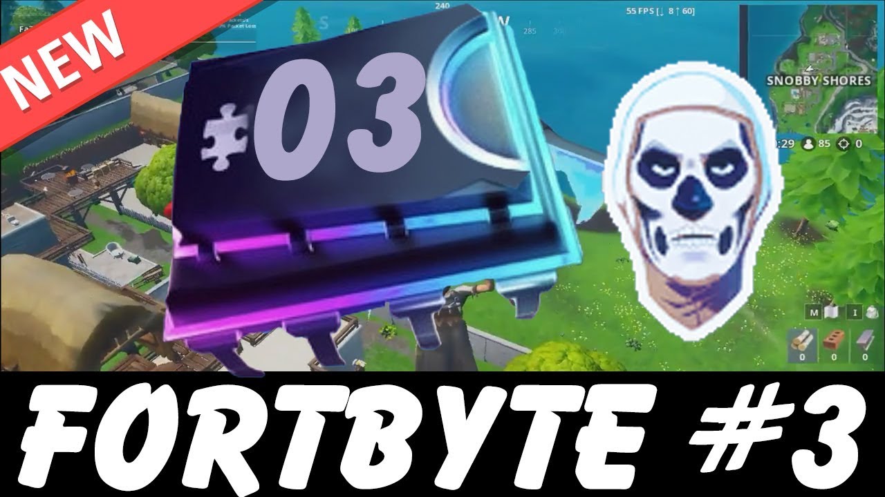 FORTNITE FORTBYTE #03 Location - SNOBBY SHORES