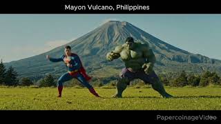 Brother Louie Dancing Superman & Hulk