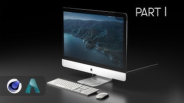 3D Modeling an iMac Screen in C4D & Arnold (Part I)