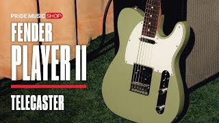 GUITARRA FENDER® PLAYER II TELECASTER® MN 014-0552-506 - BLACK