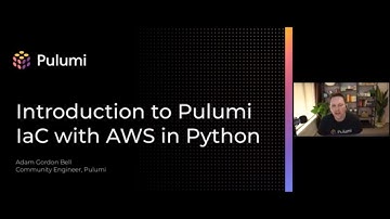 Infrastructure as Code (IaC) on AWS with Python |  Introduction to Pulumi Workshop