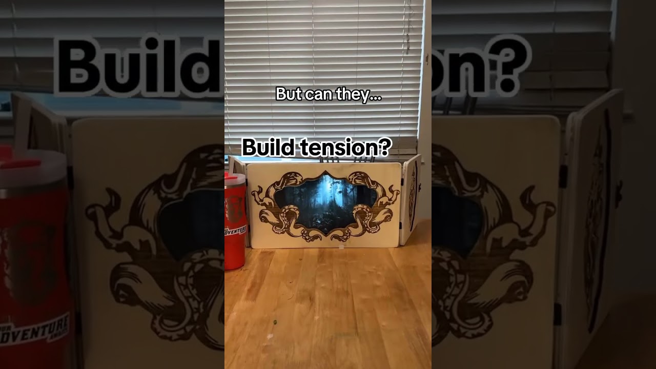 You’ve never seen a DM screen like this before?! 