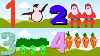 Numbers count 1-10 for kindergarten@bowwowkidsTV-mg1ci