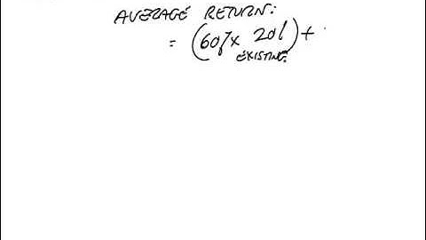 ACCA P4 Portfolio Theory Example 3