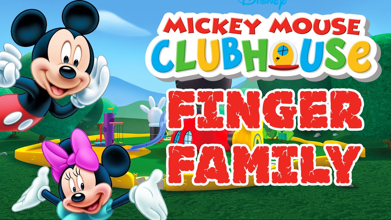 Finger Family Mickey Mouse - 手指家庭米老鼠 - Семья палец Микки Маус - YouTube