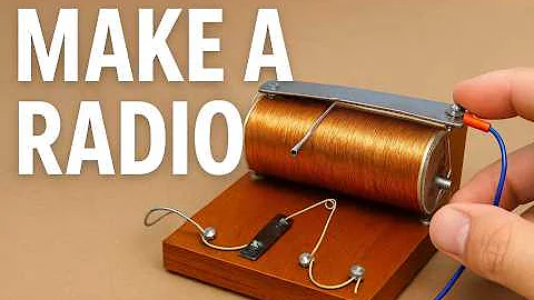 I Built a Working Radio with Just Household Items!