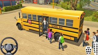 Mini Offroad School Bus Driving Parking Game - Bus Gadi - Bus Game - School Bus Game - Gadi Wala screenshot 5