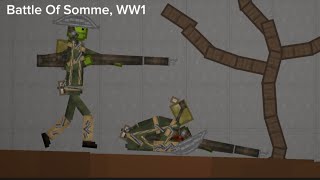 Battle Of Somme, WW1 In Melon Playground.