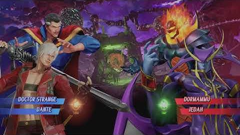 MARVEL VS. CAPCOM: INFINITE - Doctor Strange & Dante vs Dormammu & Jedah