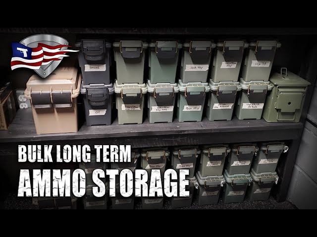 Bulk Long-Term Ammo Storage 