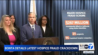 California officials charge 21 people in hospice fraud ring exceeding $250 million